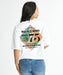 BILLABONG ウィメンズ RHOMBUS LOOSE CROPPED COOL DRY TEE Tシャツ 【2026年夏モデル】 WHT / M