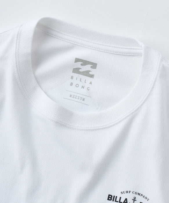 BILLABONG ウィメンズ RHOMBUS LOOSE CROPPED COOL DRY TEE Tシャツ 【2026年夏モデル】 WHT / M
