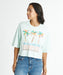 BILLABONG ウィメンズ FOUND IT PARADISE LS CROPPED TEE Tシャツ 【2026年夏モデル】 AGA / M
