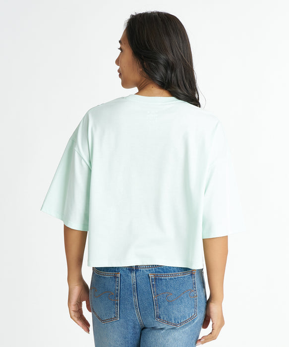 BILLABONG ウィメンズ FOUND IT PARADISE LS CROPPED TEE Tシャツ 【2026年夏モデル】 AGA / M
