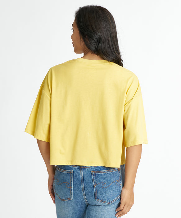 BILLABONG ウィメンズ FOUND IT PARADISE LS CROPPED TEE Tシャツ 【2026年夏モデル】 BAN / M