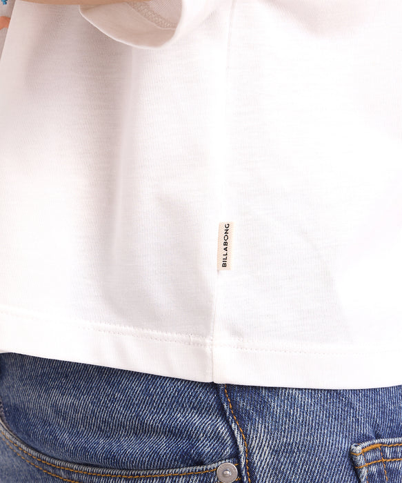 BILLABONG ウィメンズ FOUND IT PARADISE LS CROPPED TEE Tシャツ 【2026年夏モデル】 SCS / M