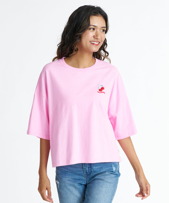 BILLABONG ウィメンズ 【WIDE LOOSE CROPPED】 CHERRY WIDE LOOSE
