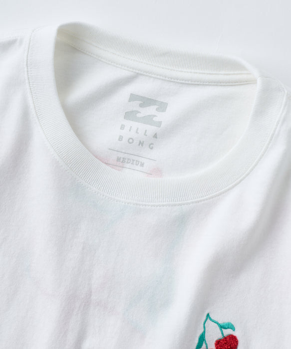 BILLABONG ウィメンズ CHERRY WIDE LOOSE CROPPED TEE Tシャツ 【2026年夏モデル】 SCS / M