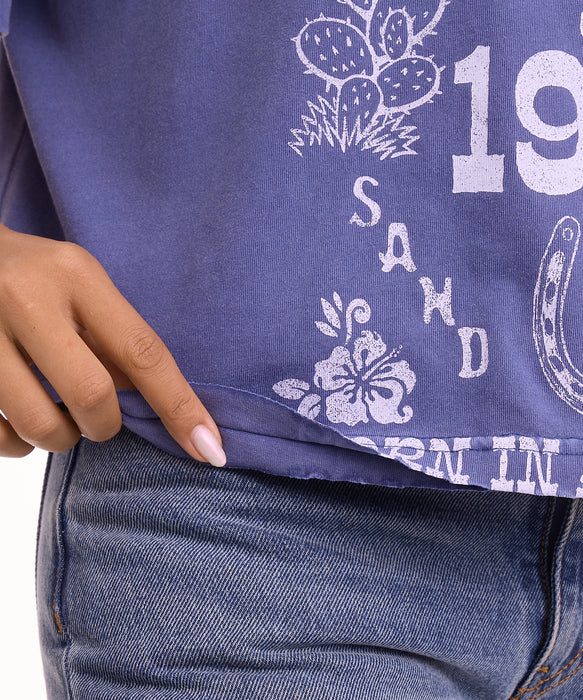 BILLABONG ウィメンズ SUN ECHOES WL CROPPED COOL DRY TEE Tシャツ 【2026年夏モデル】 DBU1 / M
