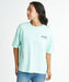 BILLABONG ウィメンズ SQUARE MEDIUM LOOSE COOL TEE Tシャツ 【2026年夏モデル】 AGA / L