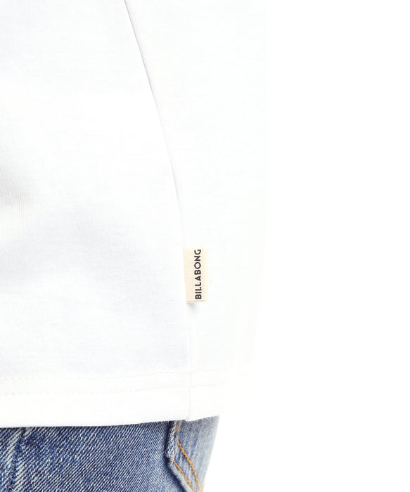 BILLABONG ウィメンズ SQUARE MEDIUM LOOSE COOL TEE Tシャツ 【2026年夏モデル】 WHT2 / L