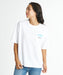BILLABONG ウィメンズ SQUARE MEDIUM LOOSE COOL TEE Tシャツ 【2026年夏モデル】 WHT2 / L