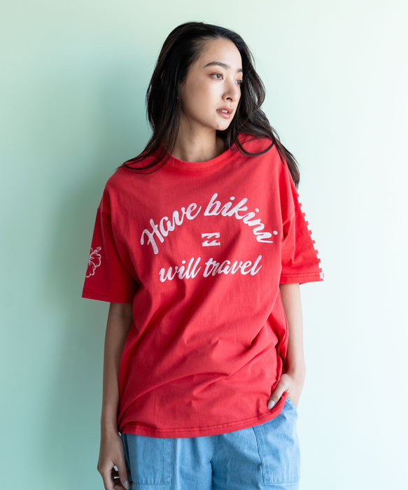 BILLABONG ウィメンズ 【速乾・軽量・UVカット】【LOOSE FIT】GRAHIC LOOSE FIT COOL DRY TEE Tシャツ 【2026年夏モデル】