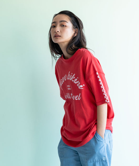 BILLABONG ウィメンズ 【速乾・軽量・UVカット】【LOOSE FIT】GRAHIC LOOSE FIT COOL DRY TEE Tシャツ 【2026年夏モデル】