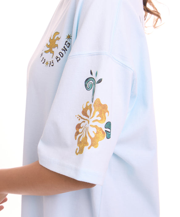 BILLABONG ウィメンズ GRAHIC LOOSE FIT COOL DRY TEE Tシャツ 【2026年夏モデル】 CWR / M