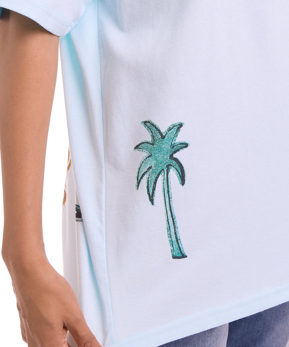BILLABONG ウィメンズ GRAHIC LOOSE FIT COOL DRY TEE Tシャツ 【2026年夏モデル】 CWR / M