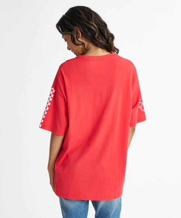 BILLABONG ウィメンズ GRAHIC LOOSE FIT COOL DRY TEE Tシャツ 【2026年夏モデル】 FTR / M