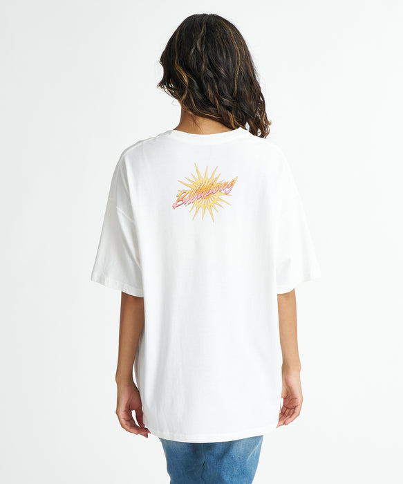 BILLABONG ウィメンズ GRAHIC LOOSE FIT COOL DRY TEE Tシャツ 【2026年夏モデル】 SCS / M