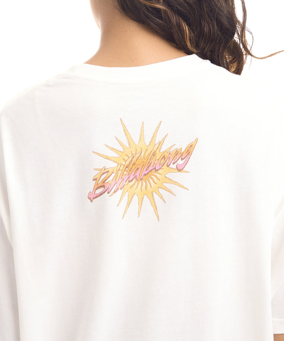 BILLABONG ウィメンズ GRAHIC LOOSE FIT COOL DRY TEE Tシャツ 【2026年夏モデル】 SCS / M
