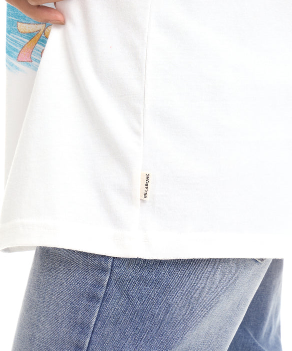 BILLABONG ウィメンズ GRAHIC LOOSE FIT COOL DRY TEE Tシャツ 【2026年夏モデル】 SCS / M