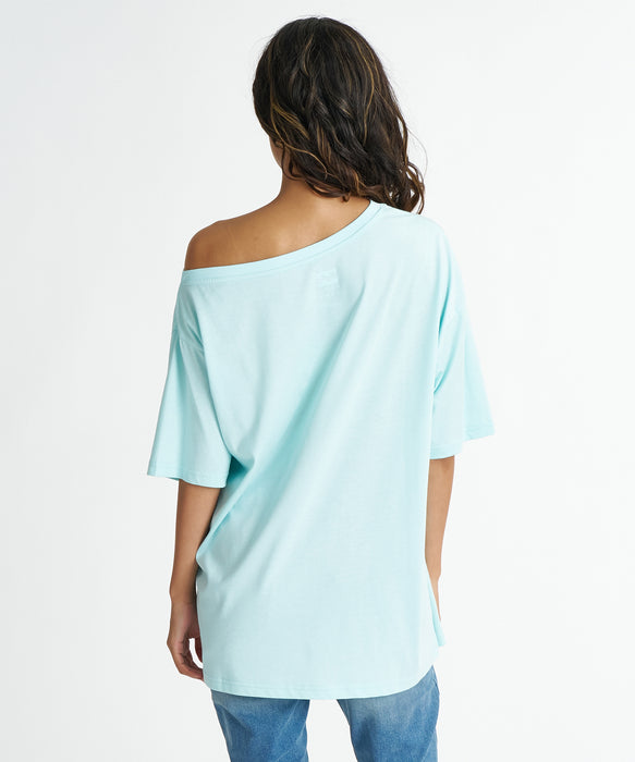 BILLABONG ウィメンズ【抗菌・防臭】 【LOOSE FIT】OFF SHOULDER CORAL