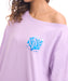 BILLABONG ウィメンズ OFF SHOULDER CORAL LOOSE FIT TEE Tシャツ 【2026年夏モデル】 VGV / M