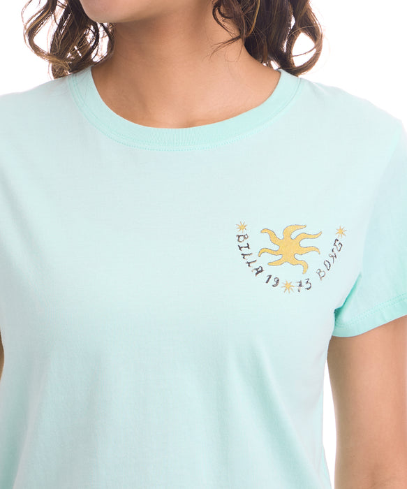 BILLABONG ウィメンズ GRAPHIC BABY FIT TEE Tシャツ 【2026年夏モデル】 AGA / M