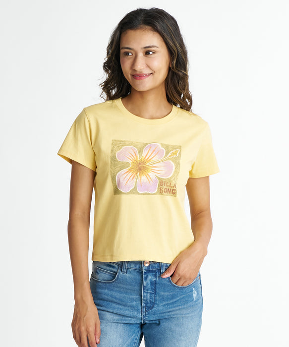 BILLABONG ウィメンズ GRAPHIC BABY FIT TEE Tシャツ 【2026年夏モデル】 SFY / M