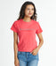 BILLABONG ウィメンズ STUDS LOGO BABY FIT TEE Tシャツ 【2026年夏モデル】 FTR / M