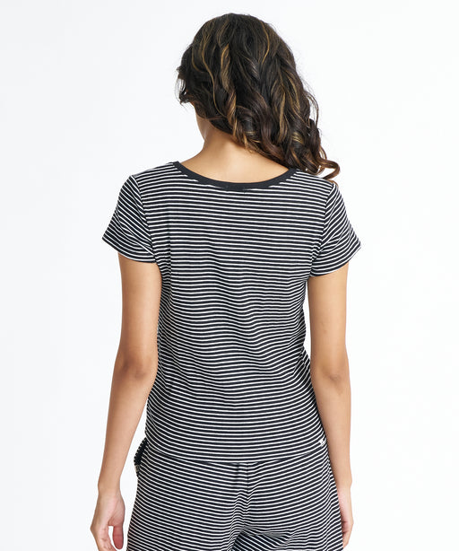 BILLABONG ウィメンズ RONDOM RIB BABY FIT TEE Tシャツ 【2026年夏モデル】 BLK / L