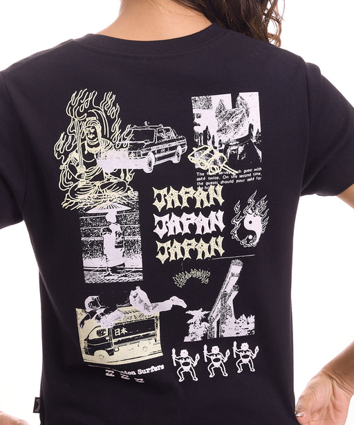 BILLABONG ウィメンズ DESTINATION JAPAN TEE Tシャツ 【2026年夏モデル】 BLK / M