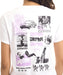 BILLABONG ウィメンズ DESTINATION JAPAN TEE Tシャツ 【2026年夏モデル】 WHT / M