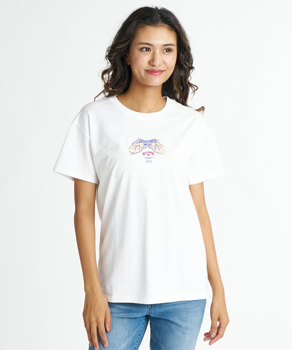 BILLABONG ウィメンズ DESTINATION TOKYO TEE Tシャツ 【2026年夏モデル】 OFF / M