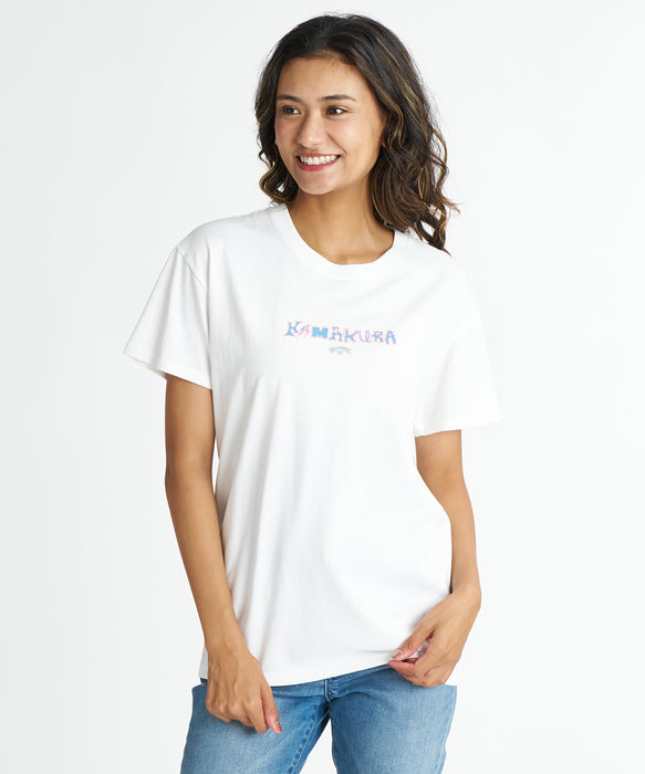 BILLABONG ウィメンズ DESTINATION KAMAKURA TEE Tシャツ 【2026年夏モデル】 OFF / M