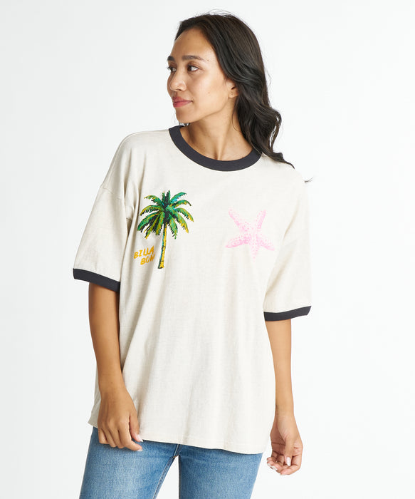 BILLABONG ウィメンズ FUN PARADISE SS TEE Tシャツ 【2026年夏モデル】 WCP / M