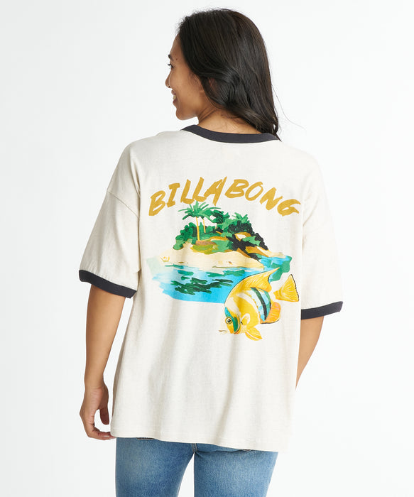BILLABONG ウィメンズ FUN PARADISE SS TEE Tシャツ 【2026年夏モデル】 WCP / M