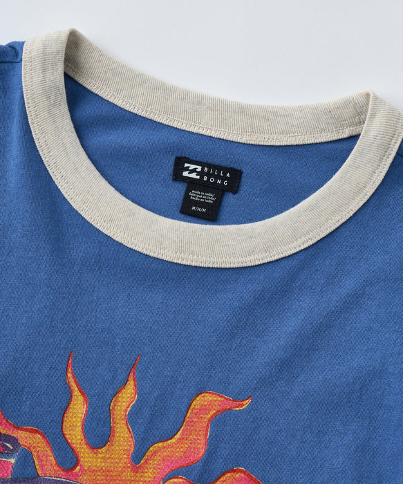 BILLABONG ウィメンズ TROPICS CO SS RINGER Tシャツ 【2026年夏モデル】 DBU1 / M