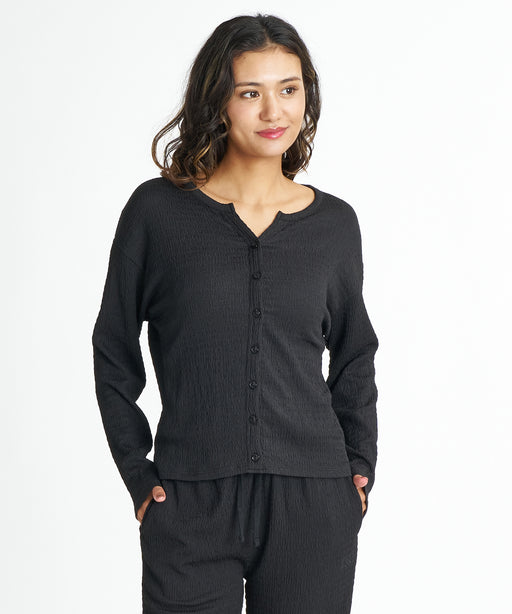 BILLABONG ウィメンズ POLY SHIRRING LS CARDIGAN セーター 【2026年夏モデル】 BPB / M