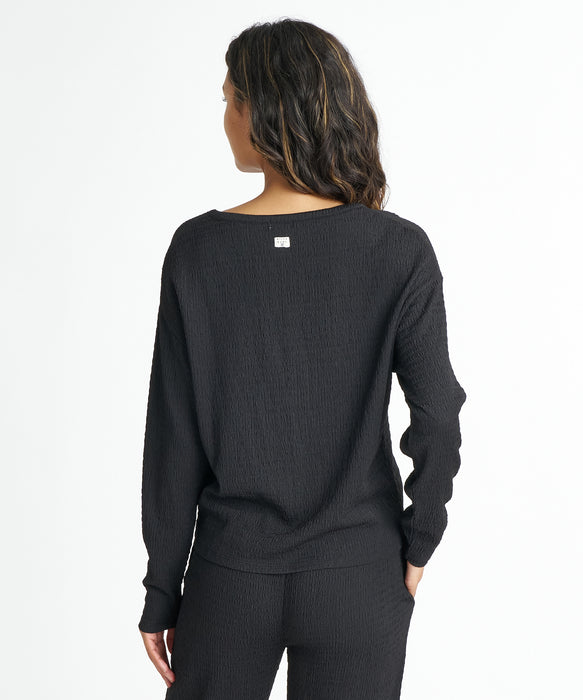 BILLABONG ウィメンズ POLY SHIRRING LS CARDIGAN セーター 【2026年夏モデル】 BPB / M