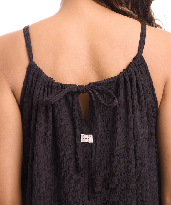 BILLABONG ウィメンズ POLY SHIRRING ONEPIECE DRESS ワンピース 【2026年夏モデル】 BPB / M