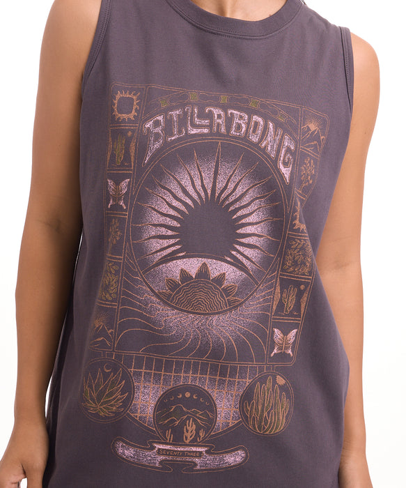 BILLABONG ウィメンズ GRAPHIC LOOSE TANK TOP タンクトップ 【2026年夏モデル】 OFB / M
