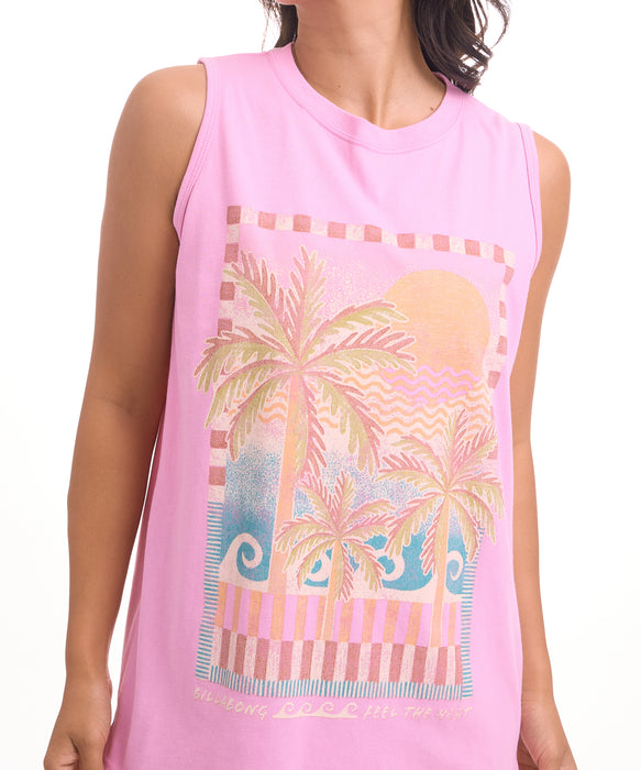 BILLABONG ウィメンズ GRAPHIC LOOSE TANK TOP タンクトップ 【2026年夏モデル】 PYP / M