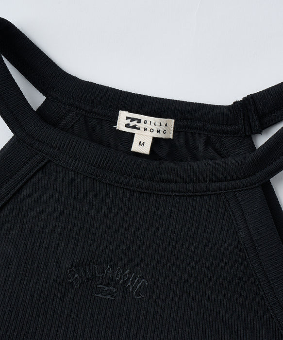 BILLABONG ウィメンズ BRA TOP BABY FIT RIB TANK タンクトップ 【2026年夏モデル】 BLK / M