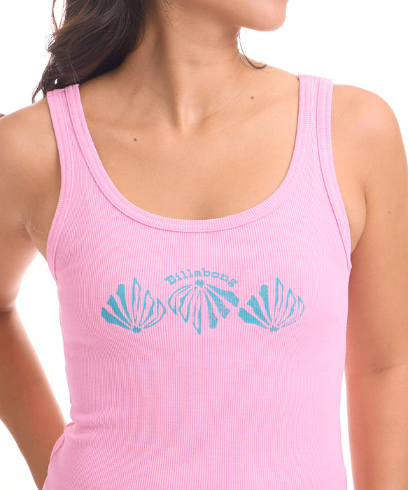 BILLABONG ウィメンズ GRAPHIC BABY FIT TANK タンクトップ 【2026年夏モデル】 PYP / M