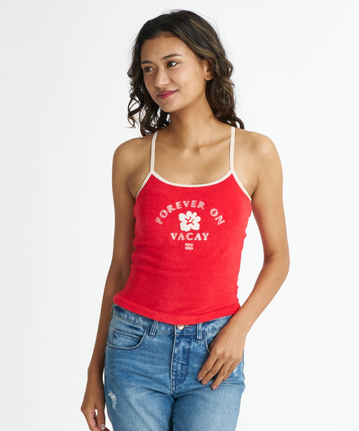 BILLABONG ウィメンズ PILE BABY FIT RINGER CAMI タンクトップ 【2026年夏モデル】 FTR / M