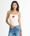 BILLABONG ウィメンズ PILE BABY FIT RINGER CAMI タンクトップ 【2026年夏モデル】 WCP / M