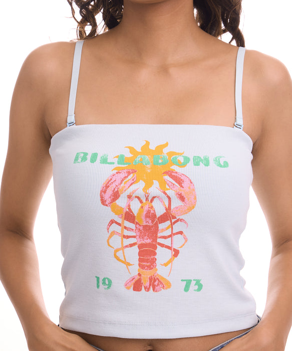 BILLABONG ウィメンズ GRAPHIC BRA COOL TUBE TOP タンクトップ 【2026年夏モデル】 CWR / M