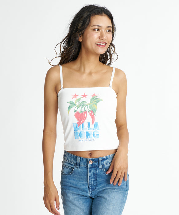 BILLABONG ウィメンズ GRAPHIC BRA COOL TUBE TOP タンクトップ 【2026年夏モデル】 SCS / M