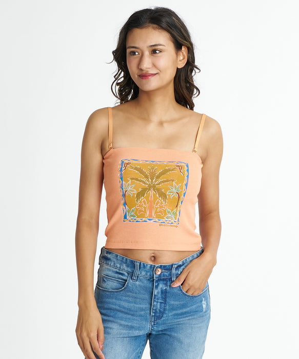 BILLABONG ウィメンズ GRAPHIC BRA COOL TUBE TOP タンクトップ 【2026年夏モデル】 TNG / M