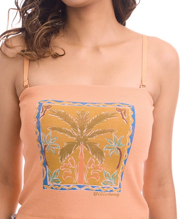 BILLABONG ウィメンズ 【接触冷感 ・ UVカット】GRAPHIC BRA COOL TUBE