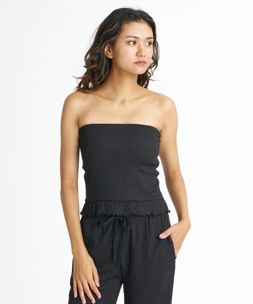 BILLABONG ウィメンズ 【CHILLWEAR】POLY SHIRRING セットアップ TUBE