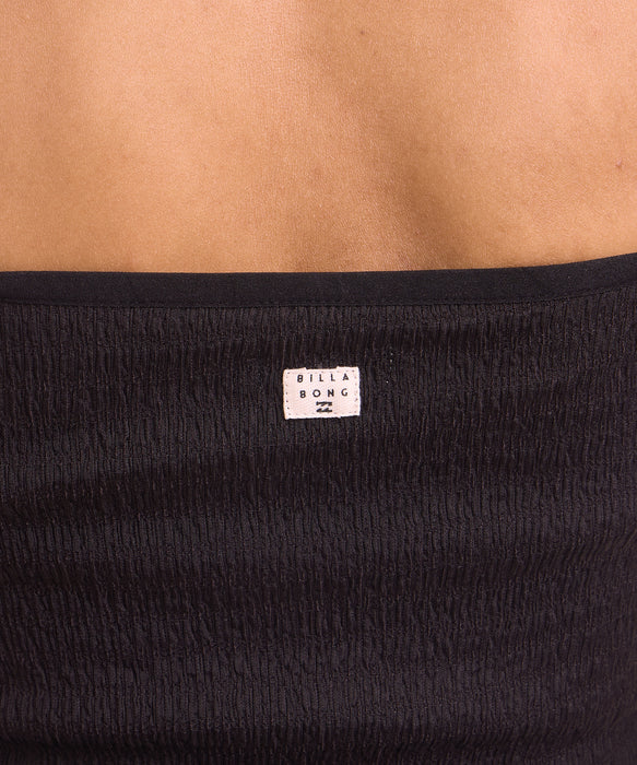 BILLABONG ウィメンズ POLY SHIRRING TUBE TOP タンクトップ 【2026年夏モデル】 BPB / M