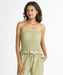 BILLABONG ウィメンズ POLY SHIRRING TUBE TOP タンクトップ 【2026年夏モデル】 CED / M