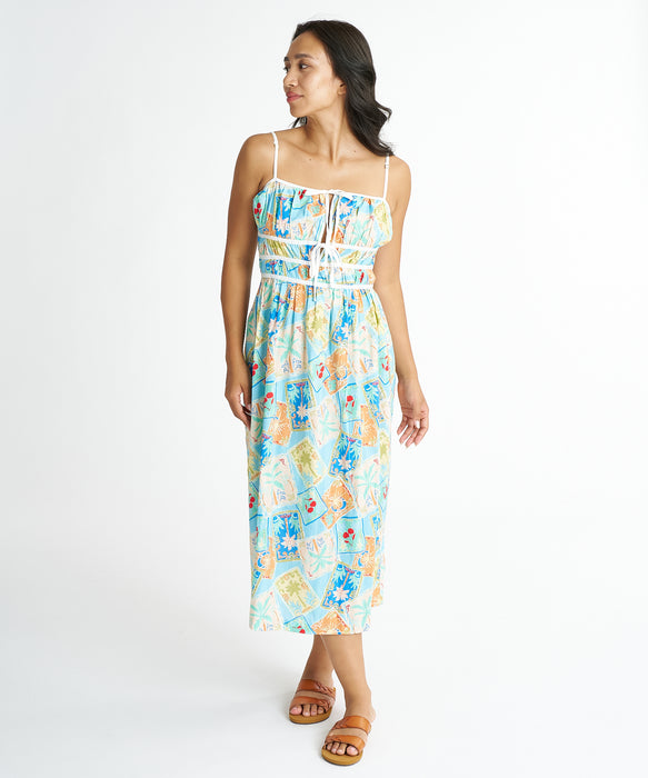 BILLABONG ウィメンズ PALM GROVE MIDI DRS ワンピース 【2026年夏モデル】